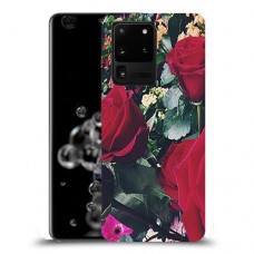 ורדים כיסוי מגן קשיח מעוצב ל Samsung Galaxy S20 Ultra 5G יחידה אחת סקרין מובייל