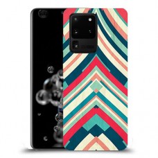 פסים בצבע כיסוי מגן קשיח מעוצב ל Samsung Galaxy S20 Ultra 5G יחידה אחת סקרין מובייל