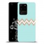 פסים בירוק כיסוי מגן קשיח מעוצב ל Samsung Galaxy S20 Ultra 5G יחידה אחת סקרין מובייל