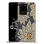 חמניות בשחור כיסוי מגן קשיח מעוצב ל Samsung Galaxy S20 Ultra 5G יחידה אחת סקרין מובייל