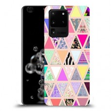 משולש הנאה כיסוי מגן קשיח מעוצב ל Samsung Galaxy S20 Ultra 5G יחידה אחת סקרין מובייל