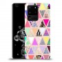 משולש הנאה כיסוי מגן קשיח מעוצב ל Samsung Galaxy S20 Ultra 5G יחידה אחת סקרין מובייל