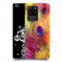 נוצת טווס כיסוי מגן קשיח מעוצב ל Samsung Galaxy S20 Ultra יחידה אחת סקרין מובייל