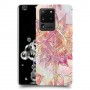 חמניות מוזרה סגולה כיסוי מגן קשיח מעוצב ל Samsung Galaxy S20 Ultra יחידה אחת סקרין מובייל