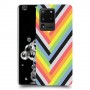 פסים קשת כיסוי מגן קשיח מעוצב ל Samsung Galaxy S20 Ultra יחידה אחת סקרין מובייל