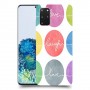 אהבה צחוק חיים כיסוי מגן קשיח מעוצב ל Samsung Galaxy S20+ 5G יחידה אחת סקרין מובייל