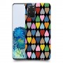 פסיפס קשת לבבות כיסוי מגן קשיח מעוצב ל Samsung Galaxy S20+ 5G יחידה אחת סקרין מובייל