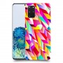 פסים ניאון כיסוי מגן קשיח מעוצב ל Samsung Galaxy S20+ 5G יחידה אחת סקרין מובייל