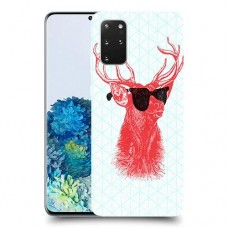 אדג אדום במשקפיים כיסוי מגן קשיח מעוצב ל Samsung Galaxy S20+ 5G יחידה אחת סקרין מובייל