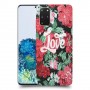 רוז אהבה כיסוי מגן קשיח מעוצב ל Samsung Galaxy S20+ 5G יחידה אחת סקרין מובייל
