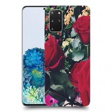 ורדים כיסוי מגן קשיח מעוצב ל Samsung Galaxy S20+ 5G יחידה אחת סקרין מובייל