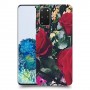 ורדים כיסוי מגן קשיח מעוצב ל Samsung Galaxy S20+ 5G יחידה אחת סקרין מובייל