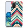 פסים בצבע כיסוי מגן קשיח מעוצב ל Samsung Galaxy S20+ 5G יחידה אחת סקרין מובייל
