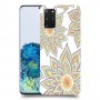 חמניות בלבן כיסוי מגן קשיח מעוצב ל Samsung Galaxy S20+ 5G יחידה אחת סקרין מובייל
