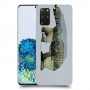 דוב לבן כיסוי מגן קשיח מעוצב ל Samsung Galaxy S20+ 5G יחידה אחת סקרין מובייל
