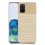 נקודות לבנות כיסוי מגן קשיח מעוצב ל Samsung Galaxy S20+ 5G יחידה אחת סקרין מובייל