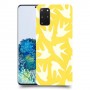 צהוב ציפור החיים כיסוי מגן קשיח מעוצב ל Samsung Galaxy S20+ 5G יחידה אחת סקרין מובייל