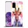 ג'ירפה נחמד כיסוי מגן קשיח מעוצב ל Samsung Galaxy S20+ יחידה אחת סקרין מובייל