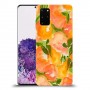 אפרסקים כתומים כיסוי מגן קשיח מעוצב ל Samsung Galaxy S20+ יחידה אחת סקרין מובייל