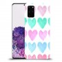 לבבות פסטל כיסוי מגן קשיח מעוצב ל Samsung Galaxy S20+ יחידה אחת סקרין מובייל