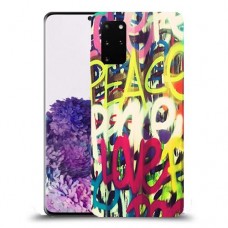 אהבת שלום כיסוי מגן קשיח מעוצב ל Samsung Galaxy S20+ יחידה אחת סקרין מובייל