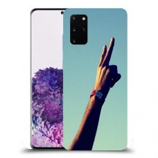שלום בשבילך כיסוי מגן קשיח מעוצב ל Samsung Galaxy S20+ יחידה אחת סקרין מובייל