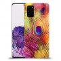 נוצת טווס כיסוי מגן קשיח מעוצב ל Samsung Galaxy S20+ יחידה אחת סקרין מובייל