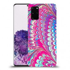 טווס סיפור כיסוי מגן קשיח מעוצב ל Samsung Galaxy S20+ יחידה אחת סקרין מובייל