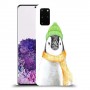 פינגווין בקור כיסוי מגן קשיח מעוצב ל Samsung Galaxy S20+ יחידה אחת סקרין מובייל