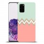 ורוד ירוק כיסוי מגן קשיח מעוצב ל Samsung Galaxy S20+ יחידה אחת סקרין מובייל