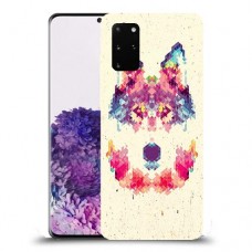 פיקסל וולף כיסוי מגן קשיח מעוצב ל Samsung Galaxy S20+ יחידה אחת סקרין מובייל