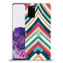 פסים בצבע כיסוי מגן קשיח מעוצב ל Samsung Galaxy S20+ יחידה אחת סקרין מובייל