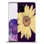 חמניות בשחור כיסוי מגן קשיח מעוצב ל Samsung Galaxy S20+ יחידה אחת סקרין מובייל