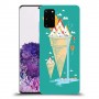גלידה סאני כיסוי מגן קשיח מעוצב ל Samsung Galaxy S20+ יחידה אחת סקרין מובייל