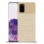 נקודות לבנות כיסוי מגן קשיח מעוצב ל Samsung Galaxy S20+ יחידה אחת סקרין מובייל