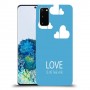אהבה באוויר כיסוי מגן קשיח מעוצב ל Samsung Galaxy S20 יחידה אחת סקרין מובייל
