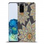 חמניות בשחור כיסוי מגן קשיח מעוצב ל Samsung Galaxy S20 יחידה אחת סקרין מובייל