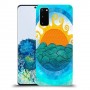 זריחה ליד הים כיסוי מגן קשיח מעוצב ל Samsung Galaxy S20 יחידה אחת סקרין מובייל