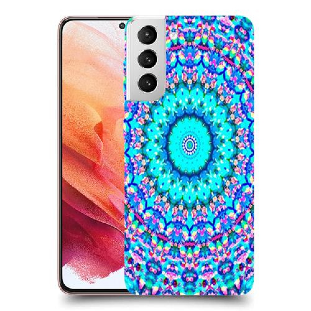 מנדלה בצבע כיסוי מגן קשיח מעוצב ל Samsung Galaxy S21 5G יחידה אחת סקרין מובייל