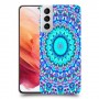 מנדלה בצבע כיסוי מגן קשיח מעוצב ל Samsung Galaxy S21 5G יחידה אחת סקרין מובייל