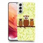 משפחת ינשוף כיסוי מגן קשיח מעוצב ל Samsung Galaxy S21 5G יחידה אחת סקרין מובייל