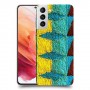 הפשטה צבועה כיסוי מגן קשיח מעוצב ל Samsung Galaxy S21 5G יחידה אחת סקרין מובייל