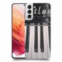 פסנתר Soul כיסוי מגן קשיח מעוצב ל Samsung Galaxy S21 5G יחידה אחת סקרין מובייל