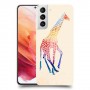 קשת ג 'ירפה כיסוי מגן קשיח מעוצב ל Samsung Galaxy S21 5G יחידה אחת סקרין מובייל