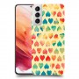 לבבות קשת כיסוי מגן קשיח מעוצב ל Samsung Galaxy S21 5G יחידה אחת סקרין מובייל
