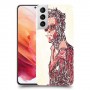 עישון כיסוי מגן קשיח מעוצב ל Samsung Galaxy S21 5G יחידה אחת סקרין מובייל