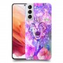 חתול מושלג כיסוי מגן קשיח מעוצב ל Samsung Galaxy S21 5G יחידה אחת סקרין מובייל