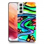 ויטראז 'תמונה כיסוי מגן קשיח מעוצב ל Samsung Galaxy S21 5G יחידה אחת סקרין מובייל