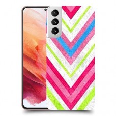 צבעים חשופים כיסוי מגן קשיח מעוצב ל Samsung Galaxy S21 5G יחידה אחת סקרין מובייל