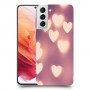 לבבות מעורפלים בחום כיסוי מגן קשיח מעוצב ל Samsung Galaxy S21 5G יחידה אחת סקרין מובייל